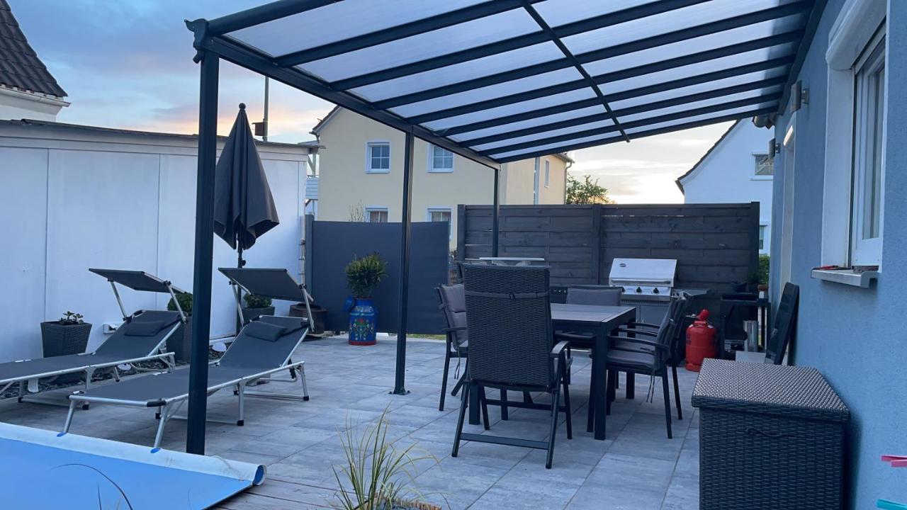 #1 Modernes Zimmer Mit Pool Und Garten Memmingen Ngoại thất bức ảnh