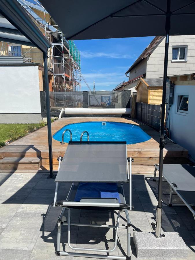 #1 Modernes Zimmer Mit Pool Und Garten Memmingen Ngoại thất bức ảnh